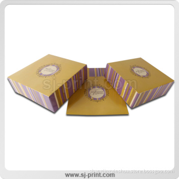 Industrial Food Packaging Box / Cake Box / Foldable Cardboard Color Box